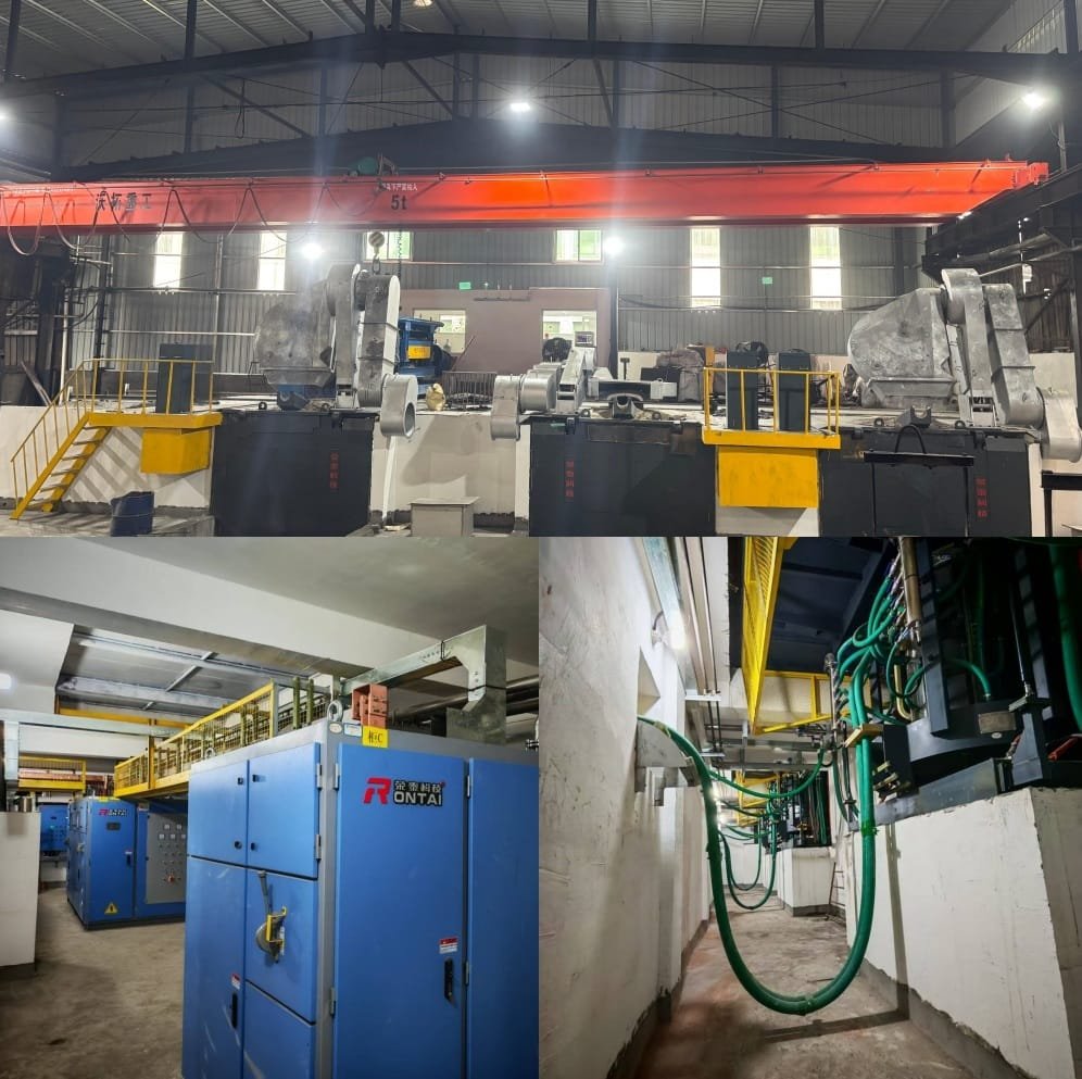 Cinacasting electric-melt system